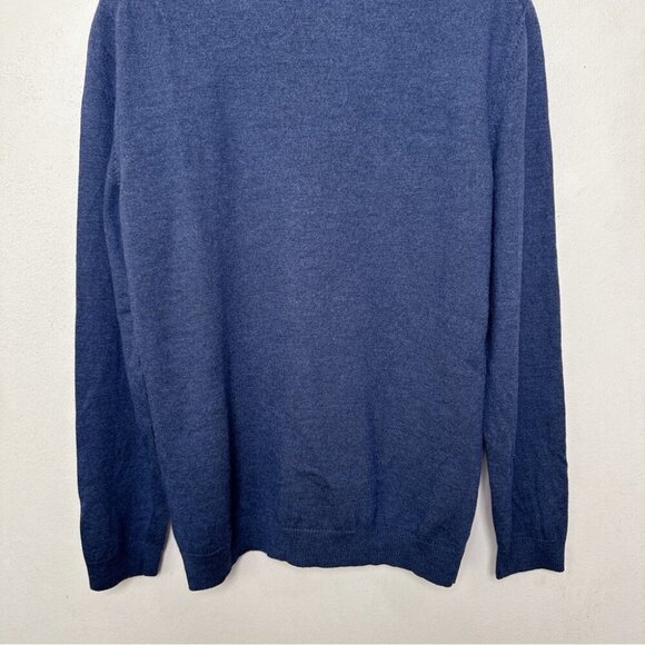 Hugo Boss Mens Xlarge Vneck Extrafine Merino Slim Fit Baku Sweater - Picture 15 of 15